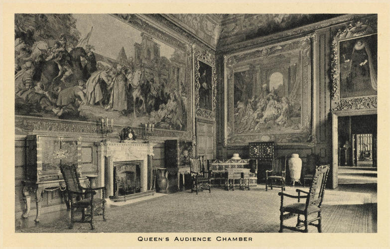 The Queen's Audience Chamber, Windsor Castle The Queen's Audience Chamber, Windsor Castle