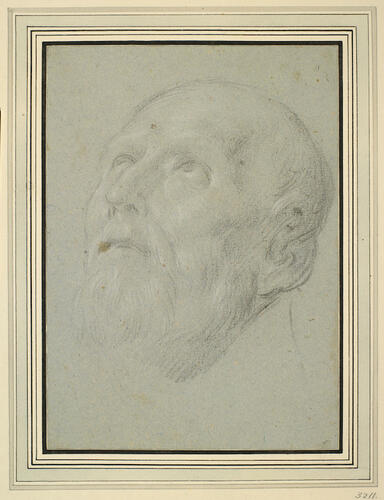 The head of San Filippo Neri (?) The head of San Filippo Neri (?)