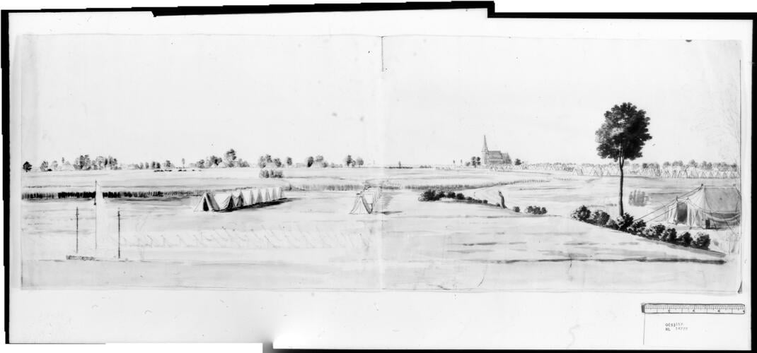 A British camp in the Netherlands