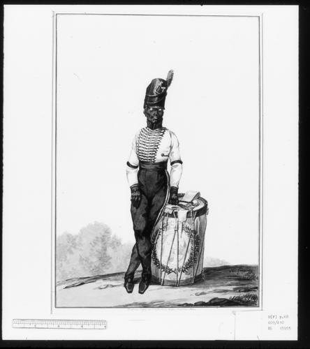 British Army. Drummer, Rifle Brigade, 1816