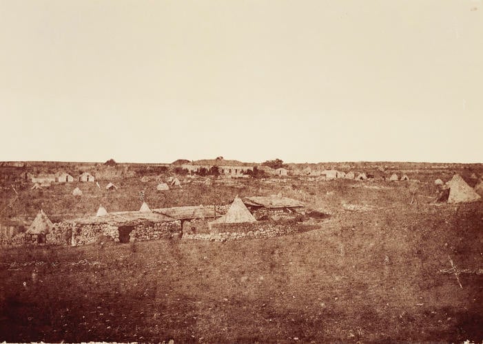 Lord Raglan's House [title of duplicate, 2500715]. [Crimean War photographs by Robertson]