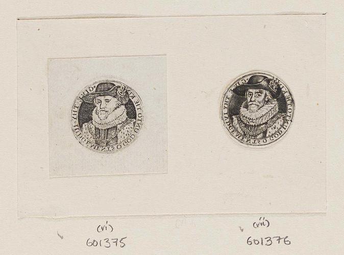 [James I, from a medal]