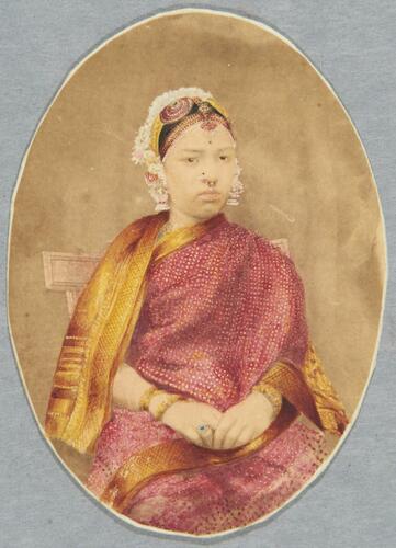 Lady Napier's visit to Travancore: Canvary Boyee, daughter of Sir J Madava Row K. C. S. I Lady Napier's visit to Travancore: Canvary Boyee, daughter of Sir J Madava Row K. C. S. I