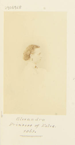 Alexandra, Princess of Wales, 1863 [Photographic Portraits Vol. 4/62 1861-1876]