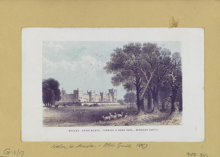 Queen's Apartments; Terrace and Home Park - Windsor Castle Queen's Apartments; Terrace and Home Park - Windsor Castle