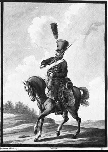 Austro-Hungarian Army. Private, Imperial Hussars Austro-Hungarian Army. Private, Imperial Hussars