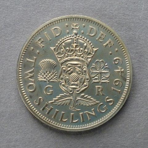 George VI Proof florin George VI Proof florin