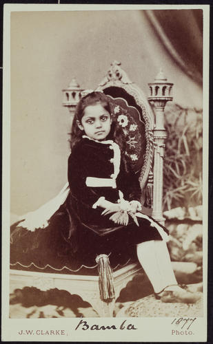 Bamba. 1877. [Photographs, English Portraits. Volume 71. ]