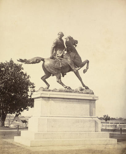 Statue of General Sir James Outram GCB, Calcutta: Prince of Wales Tour of India 1875-6 (vol. 3) Statue of General Sir James Outram GCB, Calcutta: Prince of Wales Tour of India 1875-6 (vol. 3)