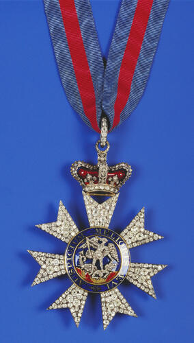 Order of St Michael & St George. Neck badge. Belonged to Adolphus Frederick, Duke of Cambridge
