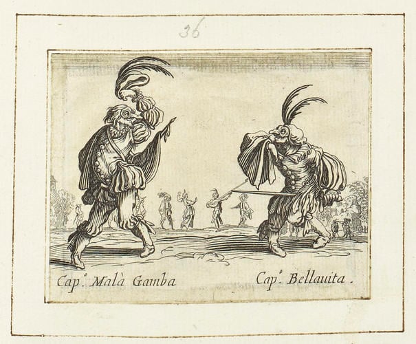 Master: Balli di Sfessania
Item: Capitano Mala Gamba and Capitano Bellavita Master: Balli di Sfessania
Item: Capitano Mala Gamba and Capitano Bellavita