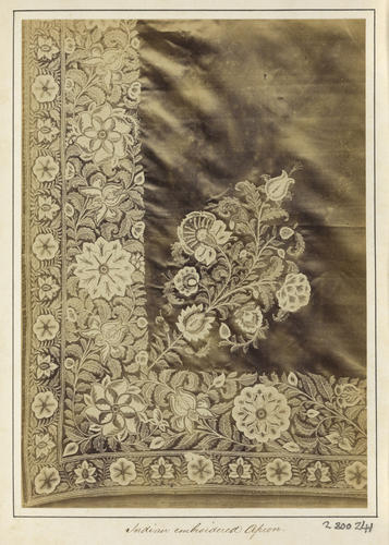 'Indian Embroidered Apron'