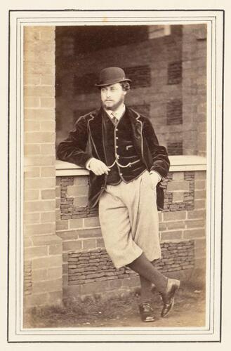 King Edward VII (1841-1910) when Prince Albert Edward of Wales