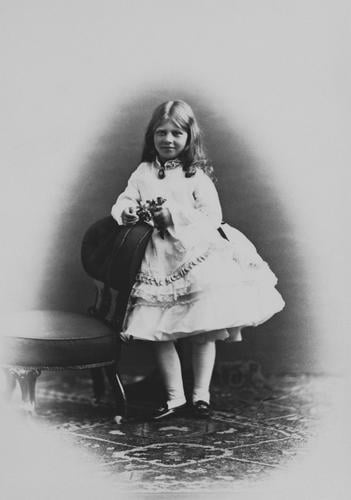 Princess Victoria of Prussia, August 1871 [in Portraits of Royal Children Vol. 16 1871-72]