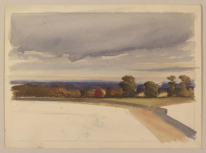 A distant landscape