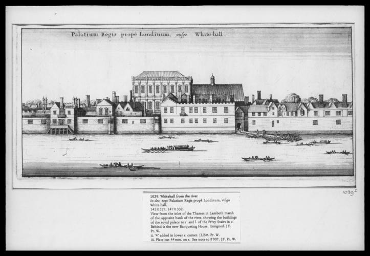 Whitehall from the river