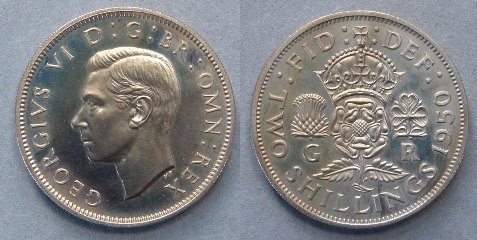George VI Proof florin