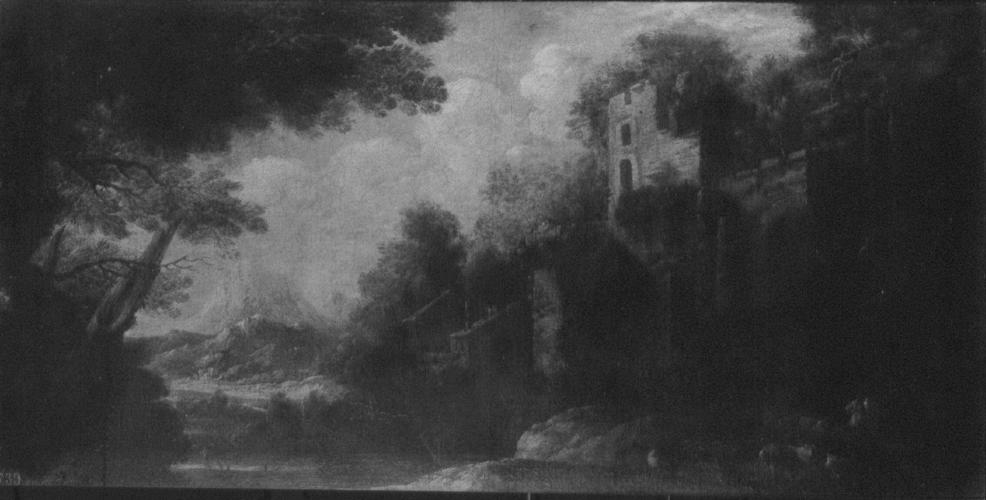 Landscape with a Large Ruin Landscape with a Large Ruin
