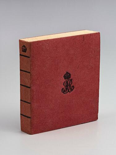 [Blank book]