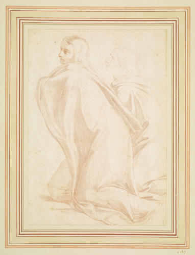 A kneeling figure A kneeling figure