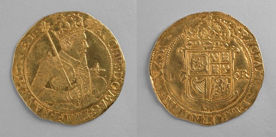 Scotland. James VI, tenth coinage. Unit, mintmark thistle Scotland. James VI, tenth coinage. Unit, mintmark thistle