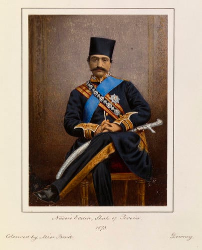 Nasir al-Din Shah Qajar, Shah of Persia (1831-96)