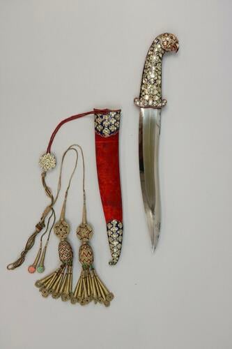 Dagger and scabbard
