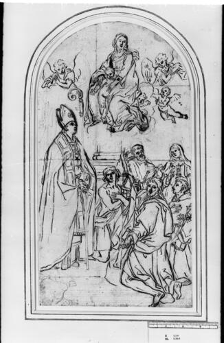 The Madonna and Child with saints