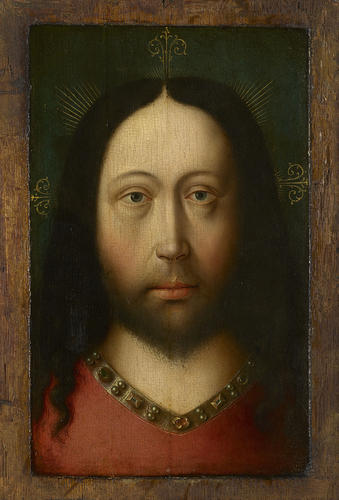 Follower of Jan van Eyck (1390-1441) - Head of Christ