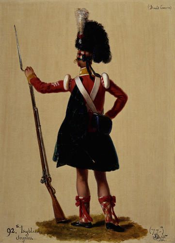 Lance-Sergeant Donald Cameron (b. 1810), 92nd (Highland) Regiment of Foot Lance-Sergeant Donald Cameron (b. 1810), 92nd (Highland) Regiment of Foot