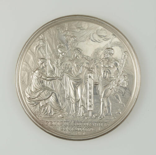 Medal commemorating the Restoration of Charles II