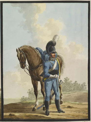 Württemberg Army. Private, Horse Artillery