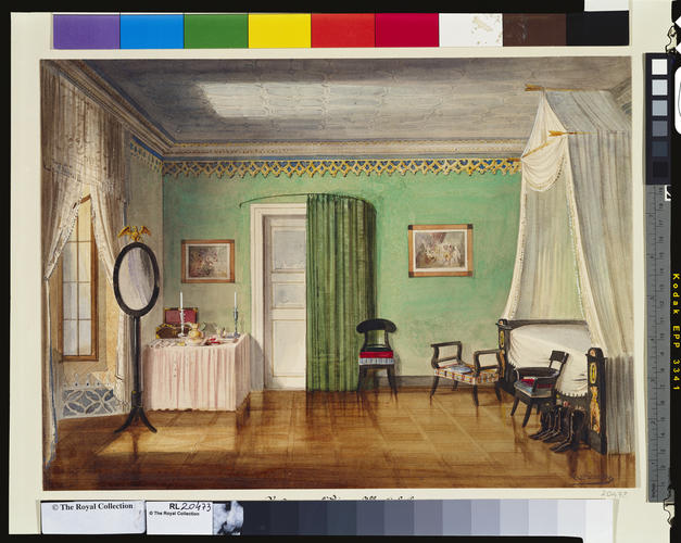 The Rosenau: the bedroom of Ernest I