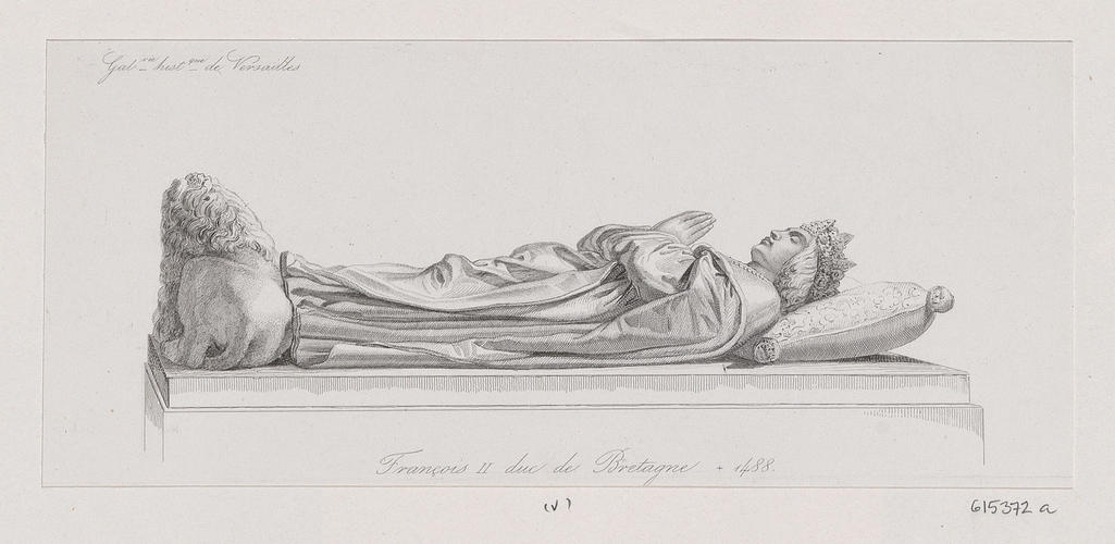 Master: [Engravings of François II, Duke of Brittany and Marguerite of Foix, Duchess of Brittany]
Item: François II Duke de Bretagne