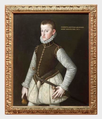 Frame for RCIN 405797, Coello, Archduke Ernest of Austria