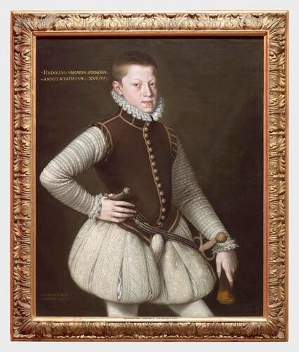 Frame for RCIN 405798, Coello, Rudolf II Emperor of Austria