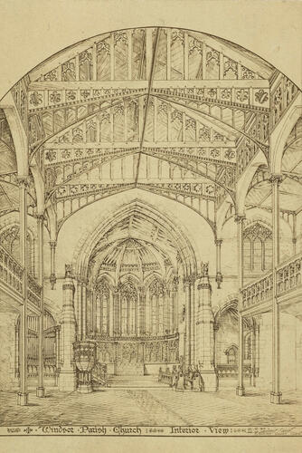 Windsor Parish Church, Interior View Windsor Parish Church, Interior View