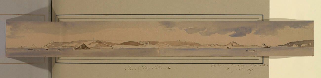 Master: Queen Victoria and Prince Albert's Album Vol. I.
Item: The Scilly Islands