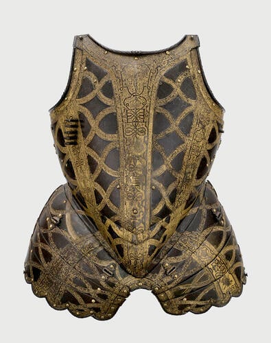 Armour garniture of Sir Christopher Hatton for the field, tourney, tilt and barriers Armour garniture of Sir Christopher Hatton for the field, tourney, tilt and barriers