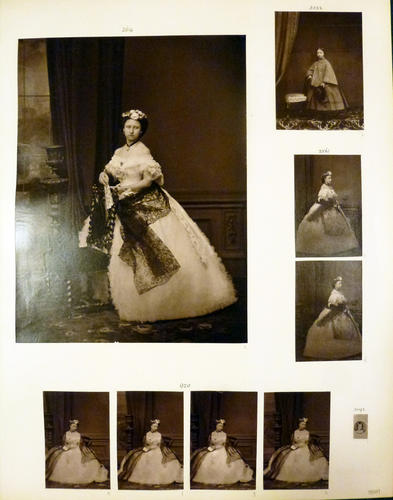 Page from Catalogue of Queen Victoria's Private Negatives, Vol. I Page from Catalogue of Queen Victoria's Private Negatives, Vol. I