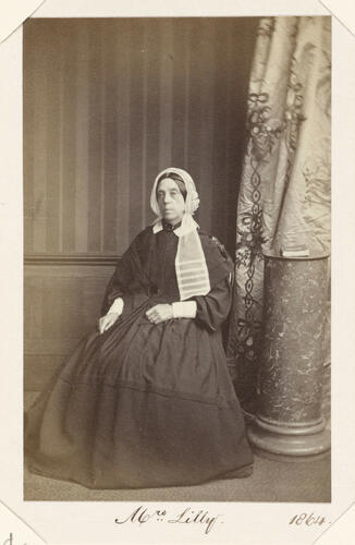 Mrs Lilly. 1864. [Royal Household Portraits. Volume 54. ]