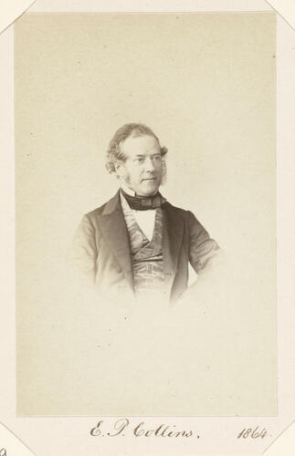 E. P. Collins. 1864. [Royal Household Portraits. Volume 54. ]