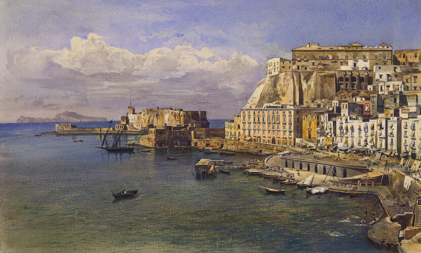 Naples: the Strada di Santa Lucia