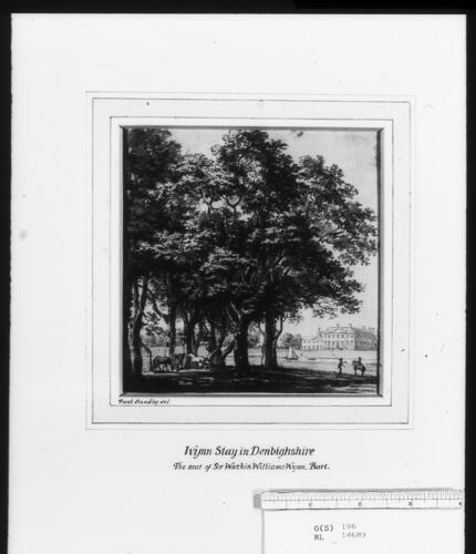 Wynn Stay in Denbighshire, the seat of Sir Watkin Williams-Wynn, Bart