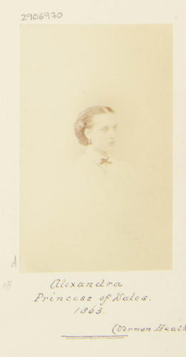 Alexandra, Princess of Wales, 1863 [Photographic Portraits Vol. 4/62 1861-1876]
