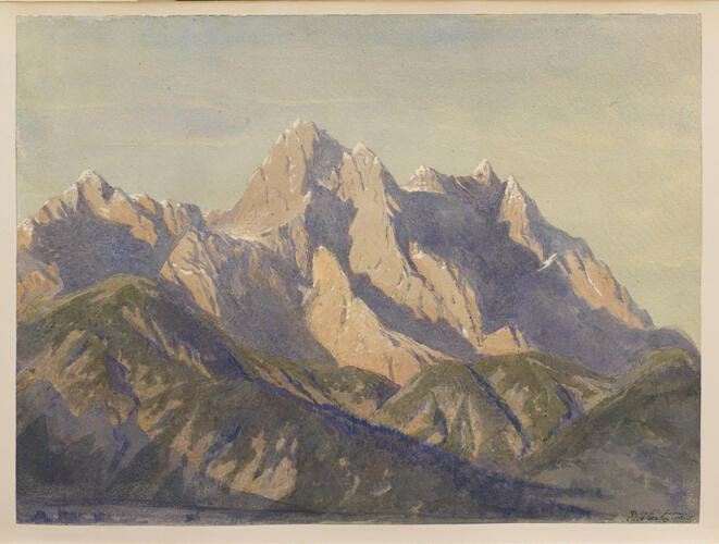 Master: SKETCHES BY QUEEN VICTORIA I
Item: Mountains