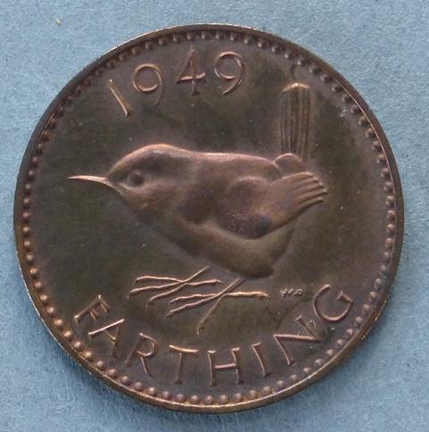 George VI Proof farthing George VI Proof farthing