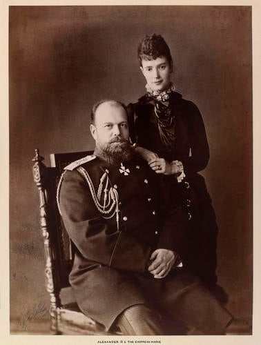 Alexander III, Emperor of Russia and Maria Feodorovna, Empress of Russia