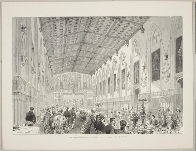 State visit of Emperor Louis Napoleon. 	April 1855