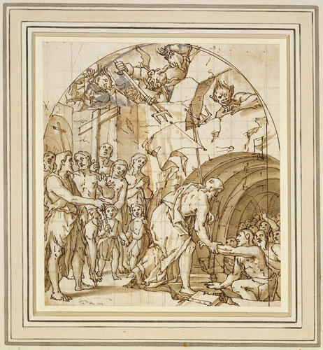 Christ opening the Gates of Hell